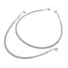 50-200CM Motorcycle Brake Oil Hose Brake Line Universal Motorbike Stainless Steel Braided Pipeline Modification Parts