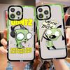 Invader Zim Phone Case For IPhone 14 13 12 11 Pro Max XS X XR SE 2020 6 7 8 Plus Mini Protective Cover