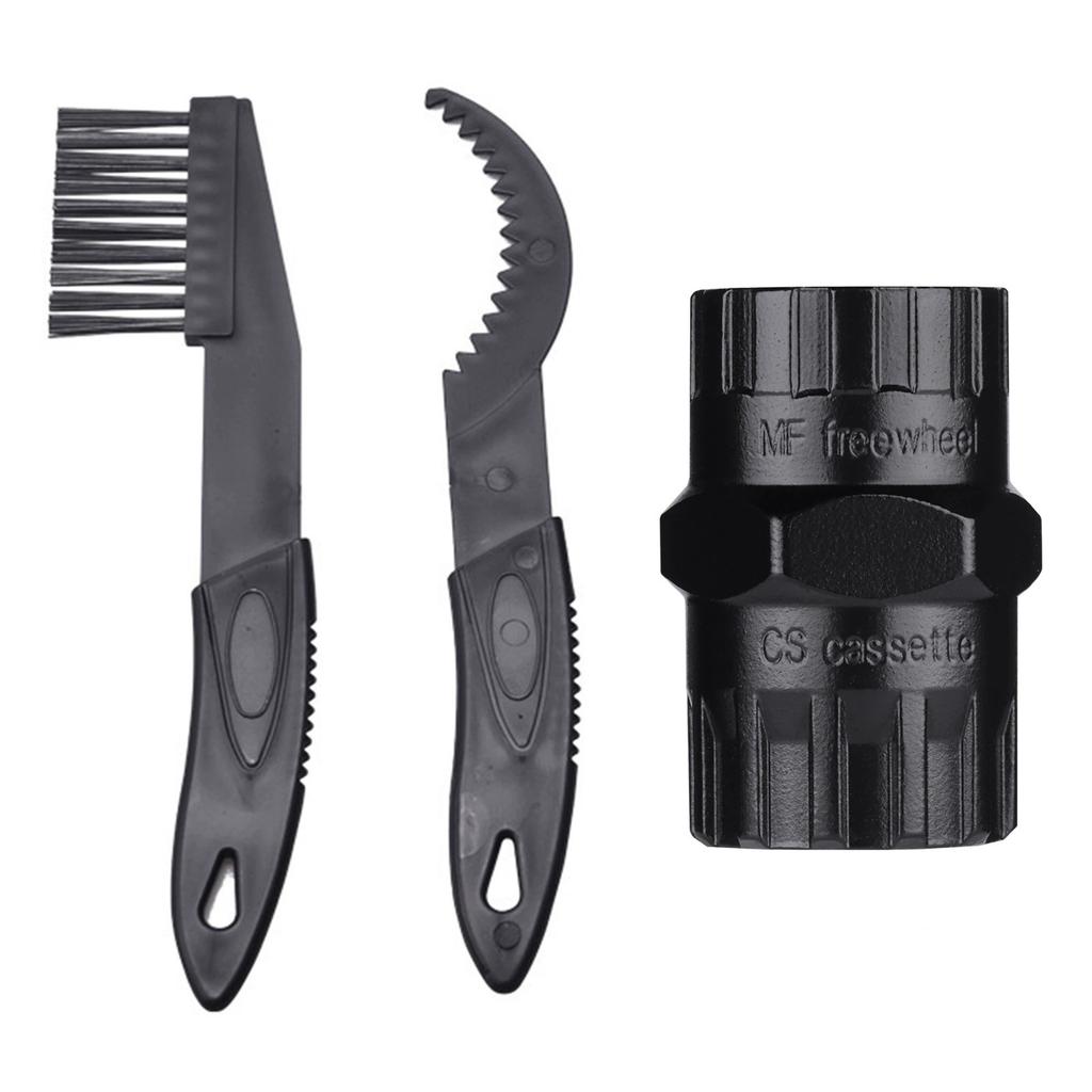 Kit de Pneus – Cartão de Ferramentas para Bicicleta de Montanha, Manga de Desmontagem de Roda Livre e Roda Livre de Velocidade Única