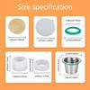 Multipurpose Stainless Steel Reusable Coffee Basket For Filter Converter Dishwasher Safe Filter Paper Accessories