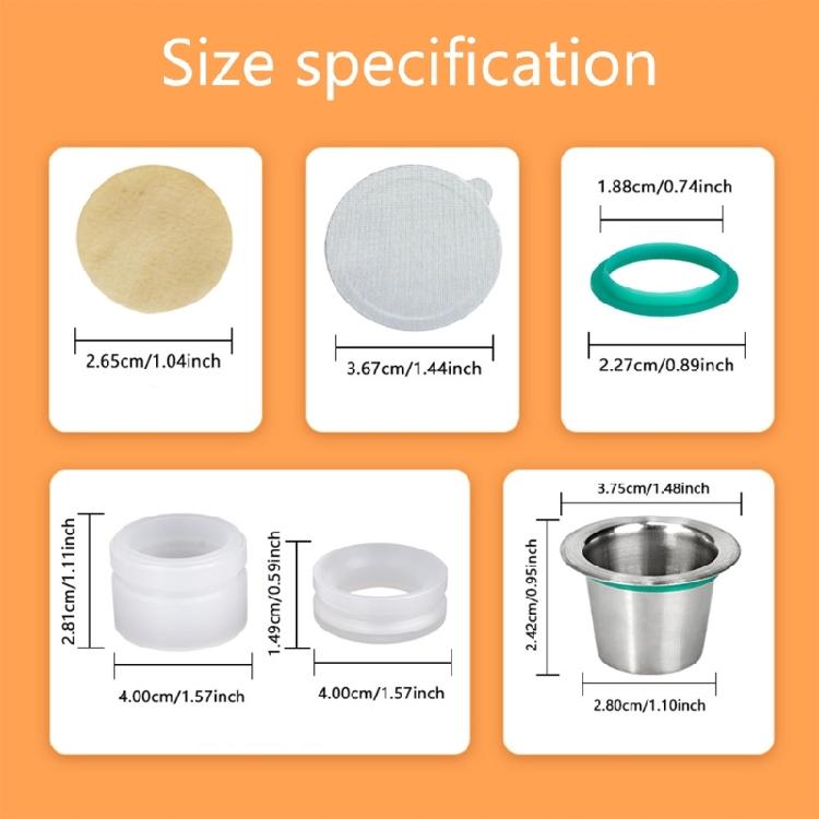 Multipurpose Stainless Steel Reusable Coffee Basket For Filter Converter Dishwasher Safe Filter Paper Accessories