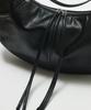 Maison Mined Leather Saddlebag Black