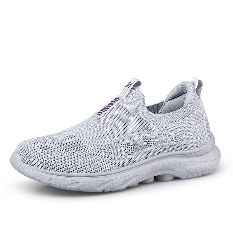 Spring, Summer and Autumn Mesh Shoes Breathable and Non-slip Mother Comfortable Casual Sports Shoes