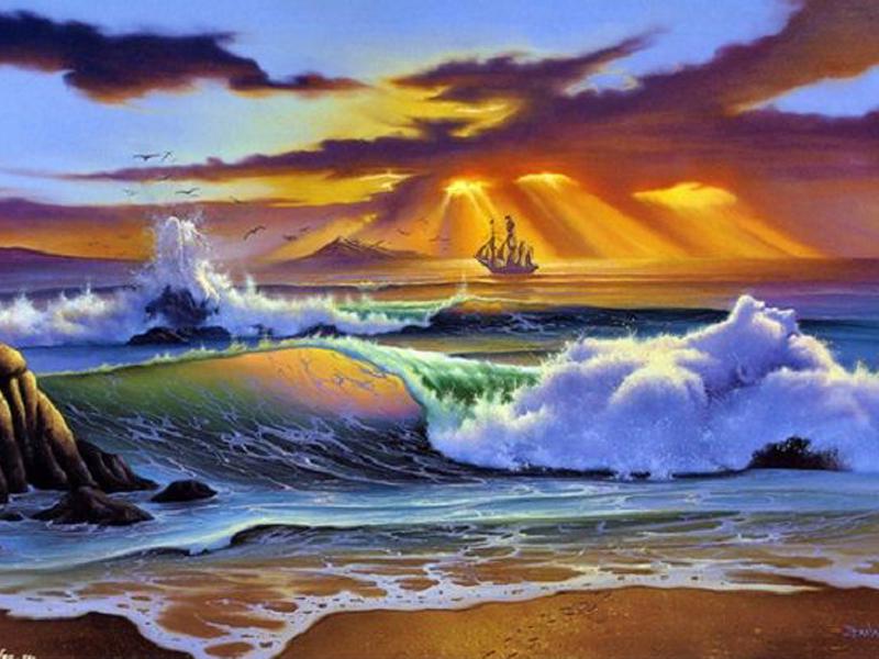 

Алмазная картина Пейзаж 5D Алмазная картина Мозаичная вышивка Набор Алмазная картина Полная дрель 15*20cm