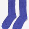 Zwischen A und B WOLL PICOT SOCKen_ELFENBEIN, HELLGRAU, BLAU, BRAUN