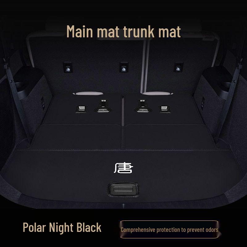 Eco-Friendly Trunk Mat for BYD Tang DM/EV/DM-i/Glory Edition - Bumper Upgrade