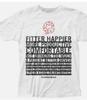 Radiohead Fitter Happier Mens T Shirt White