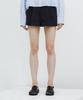 Epinggeulleo Pleated Short Pants - Navy