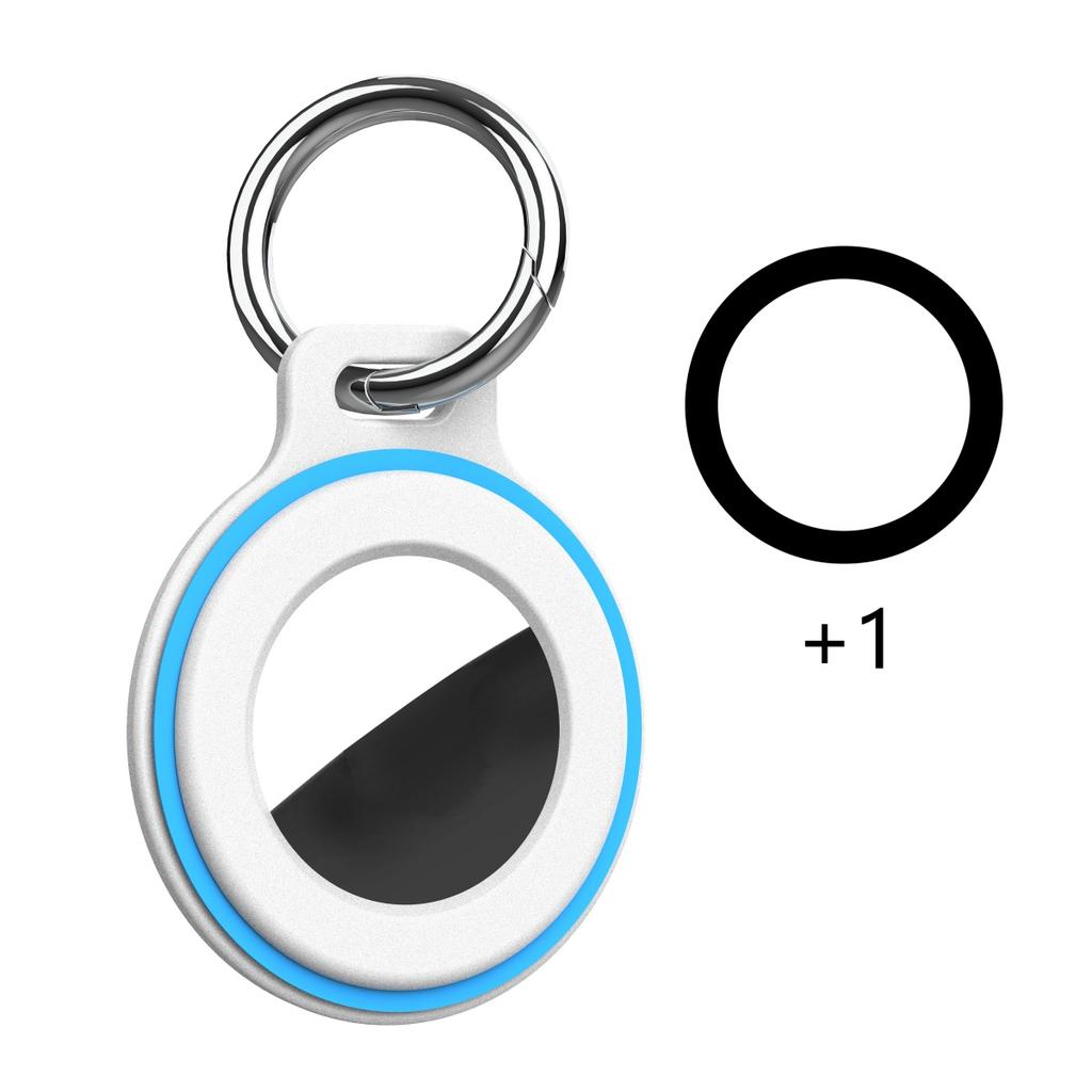 For Apple Airtags Locator Silicone Protect Case For Kids/Pet/Backpack With Strap Lanyard + Keychain AirTag GPS Tracker Accessory