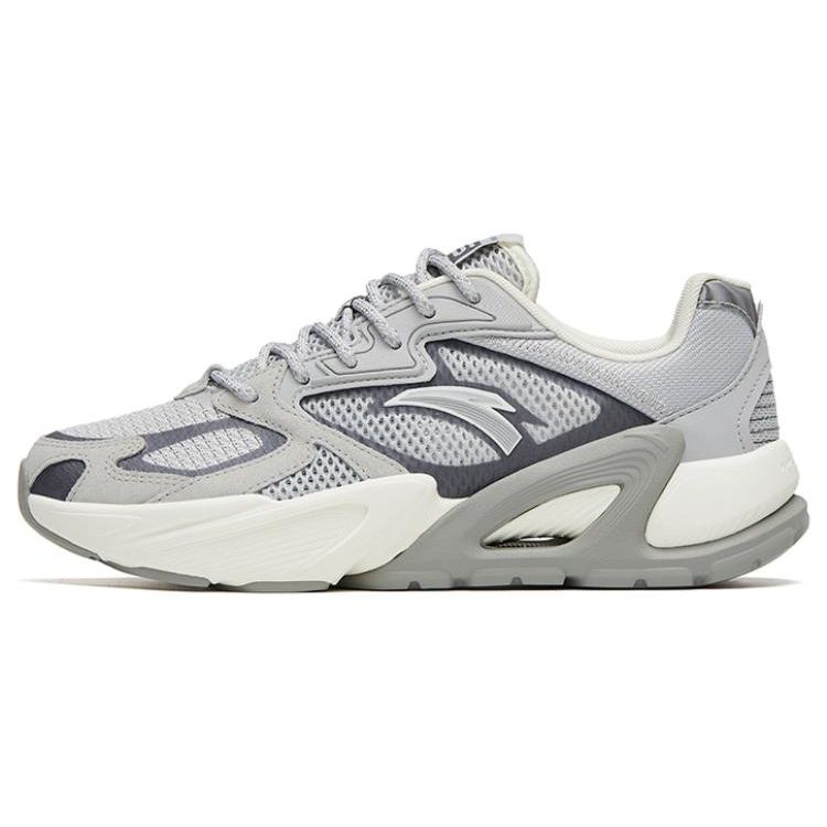 Anta Millennium 6 Non-Slip Wear-Resistant Low-Top Casual Shoes Women Sneaker Gray 122328890-2 36.5