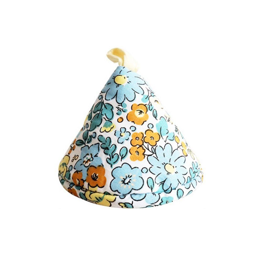 Anti-Scalding Triangle Pot Hat Floral Print Kitchen Pot Lid Sleeve Pot Hat Cover  Kitchen