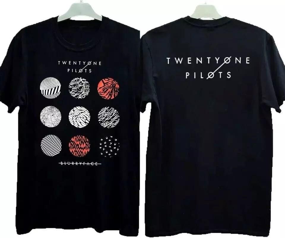 Pilotss band Blurry Face T-Shirt Pilotss band T-Shirt Unisex T-Shirt M