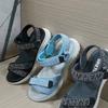 2025 New Sports Summer Sandals For Women's College Style Sloping Wedge Light And Comfortable Students' Shoes Casual Comfortable