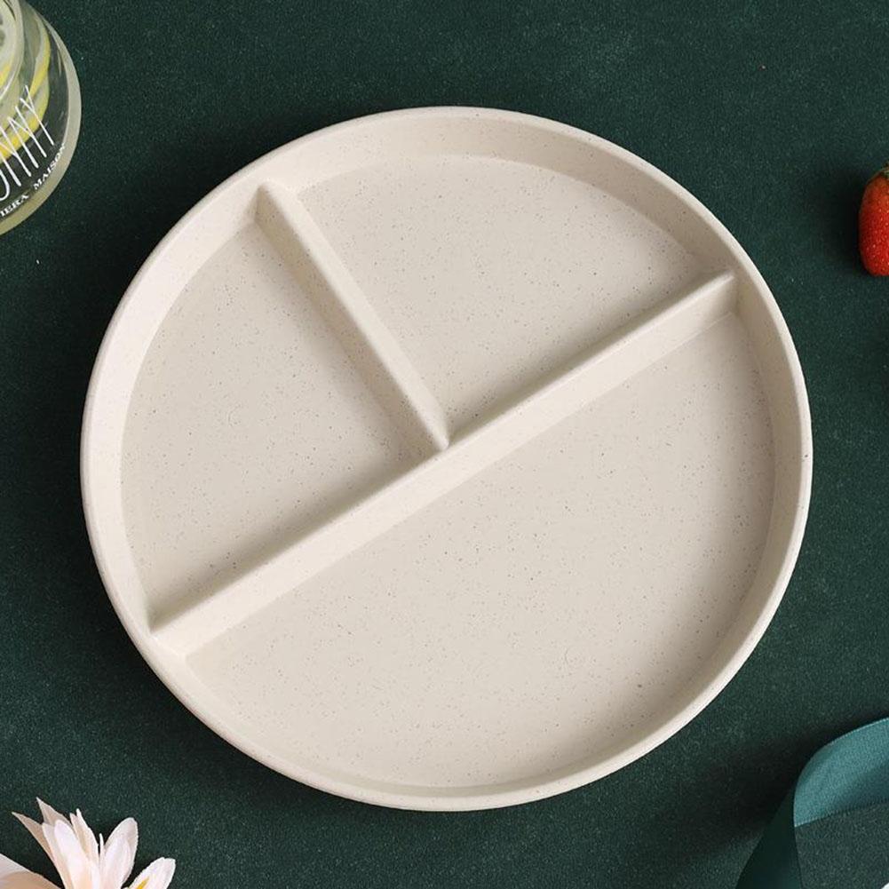 Dinner Divided Plate Reusable Perfect For Daily Use
