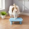 Cat Litter Catcher Mat Anti Scatter Toilet Area Paw Cleaning Pet Supply for Washroom, Laundry