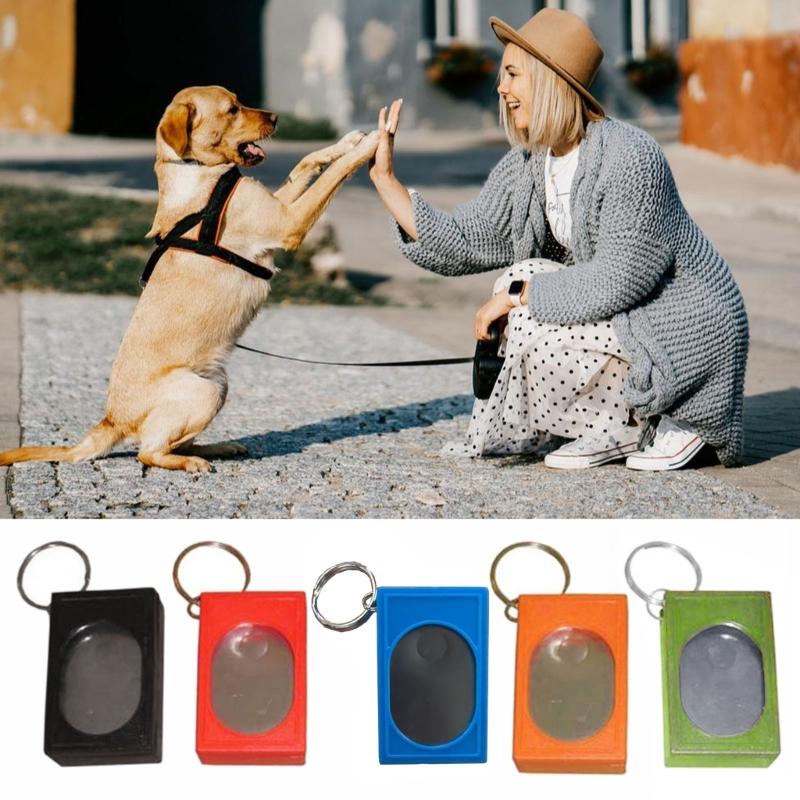 4 Stuks Professionele Hond Clickers met Effectieve Trainingstechnieken voor Snelle Gehoorzaamheid Makkelijk Mee te Nemen Trainingskits
