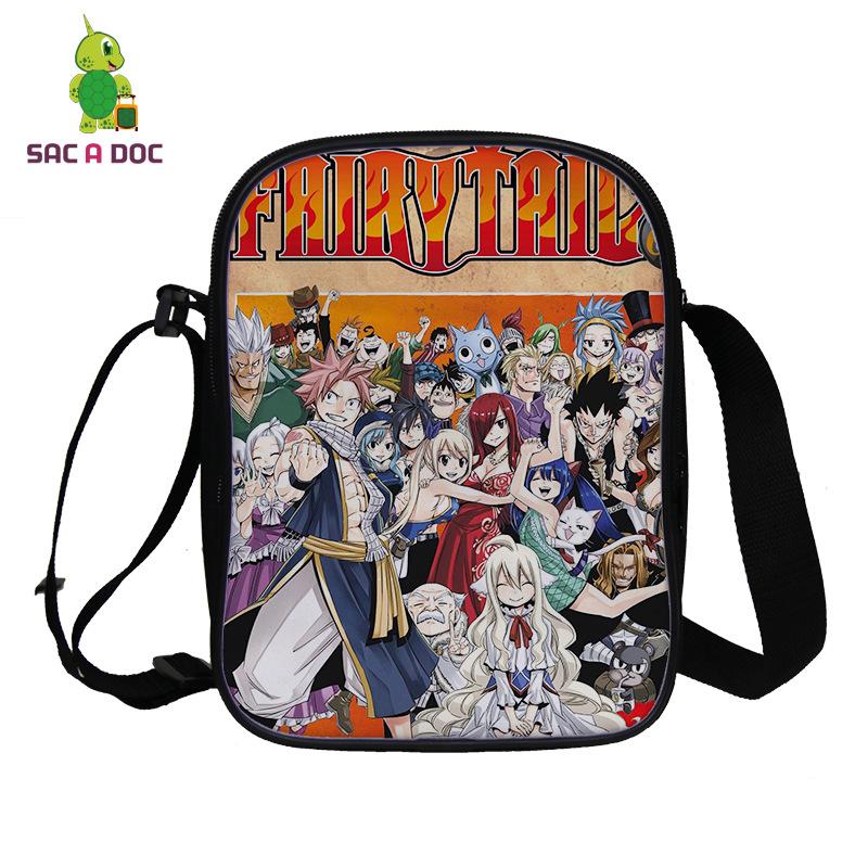 Anime Goblin Tail Peripheral 3D Full Color Printed Shoulder Bag Teen Student Crossbody Bag