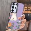 Süße Cartoon-Hase-Kaninchen Weiche Handyhülle für Samsung A17 A16 A15 A14 A13 A57 A56 A55 A54 A53 A37 A36 A35 A34 A33 A26 A25 A24 A2