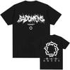 Funny Bad Omens Band Logo Graphic T Shirt Men Women Hip Hop Fashion Vintage T Shirts Male Casual Oversized Short Sleeve Tshirt