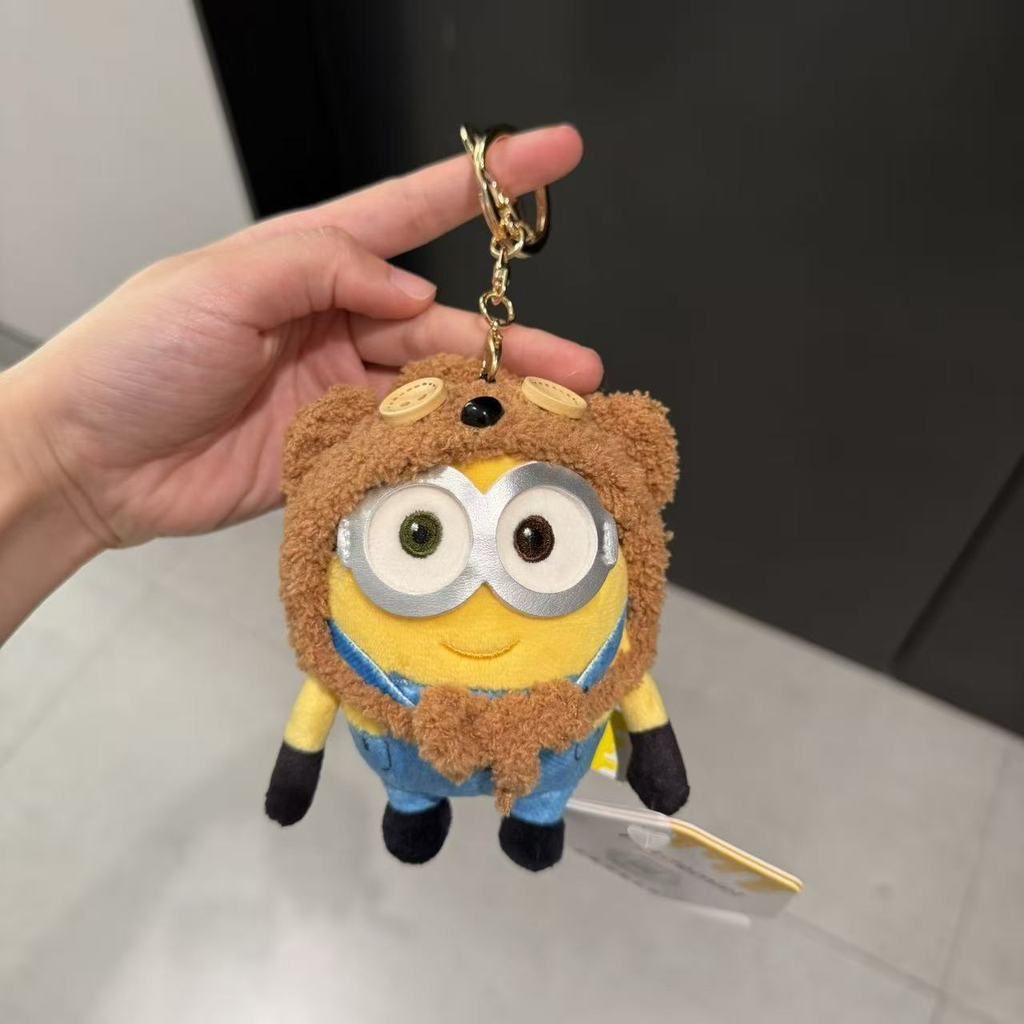 Minions And Monsters Plush Keychain Toy With Cartoon Style For Kids And Collectors