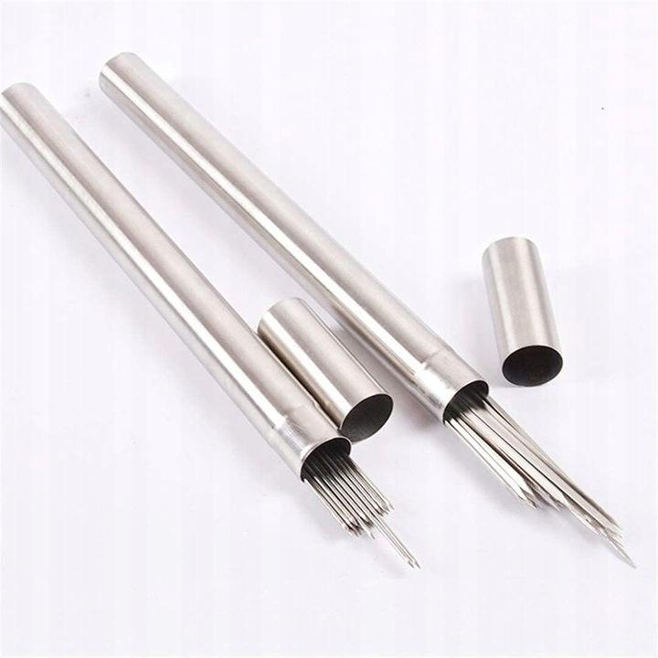 Skewers For Meat Skewers 32Cm Grill Stainless Steel 20Pcs