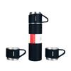 500L Insulated Bottle with 2 Extra Cups Stainless Steel Coffee Travel Mug Leakproof Coffee Tumbler Sport Flask Cup for