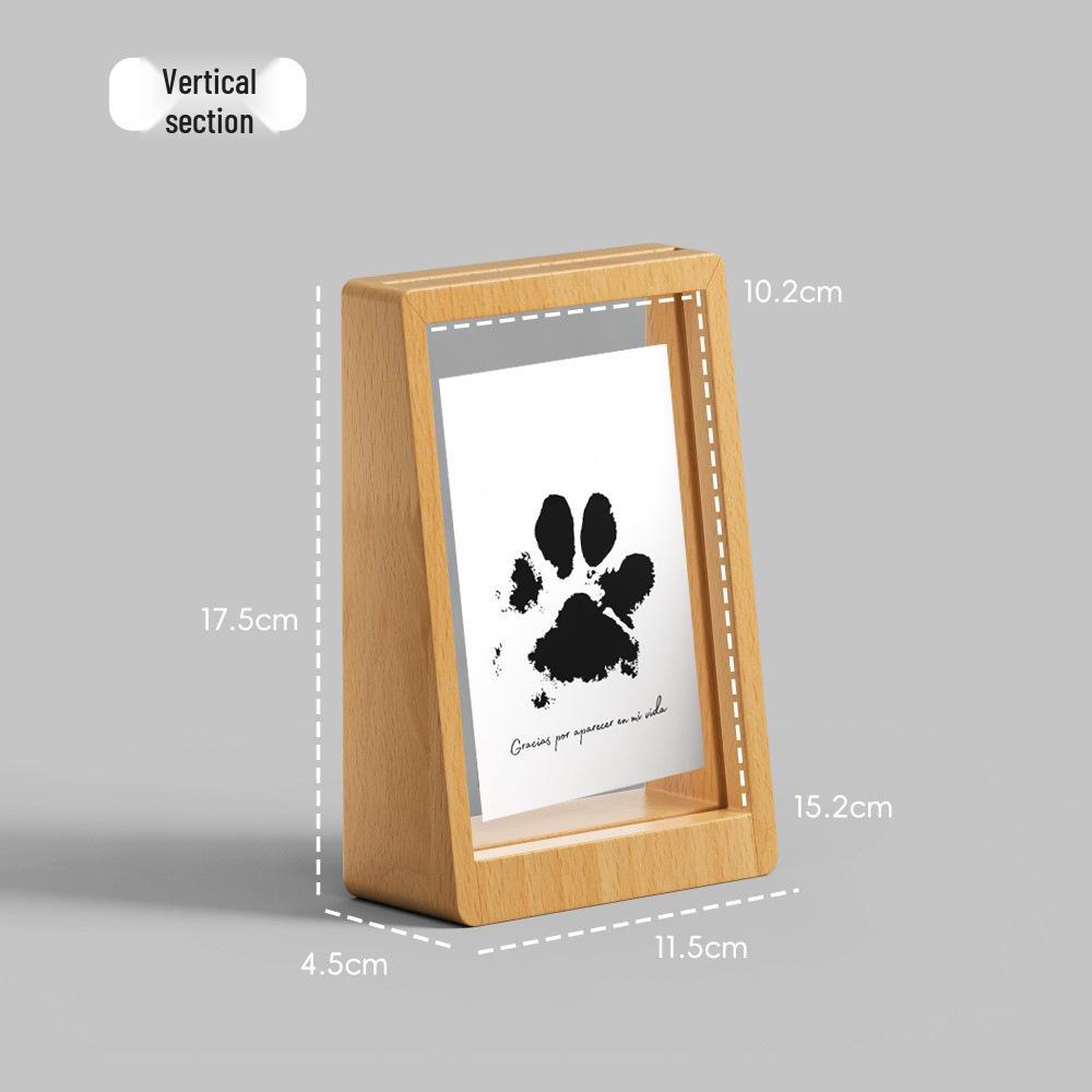 Pet and Baby Hand & Footprint Inkless Photo Frame Memorial Display