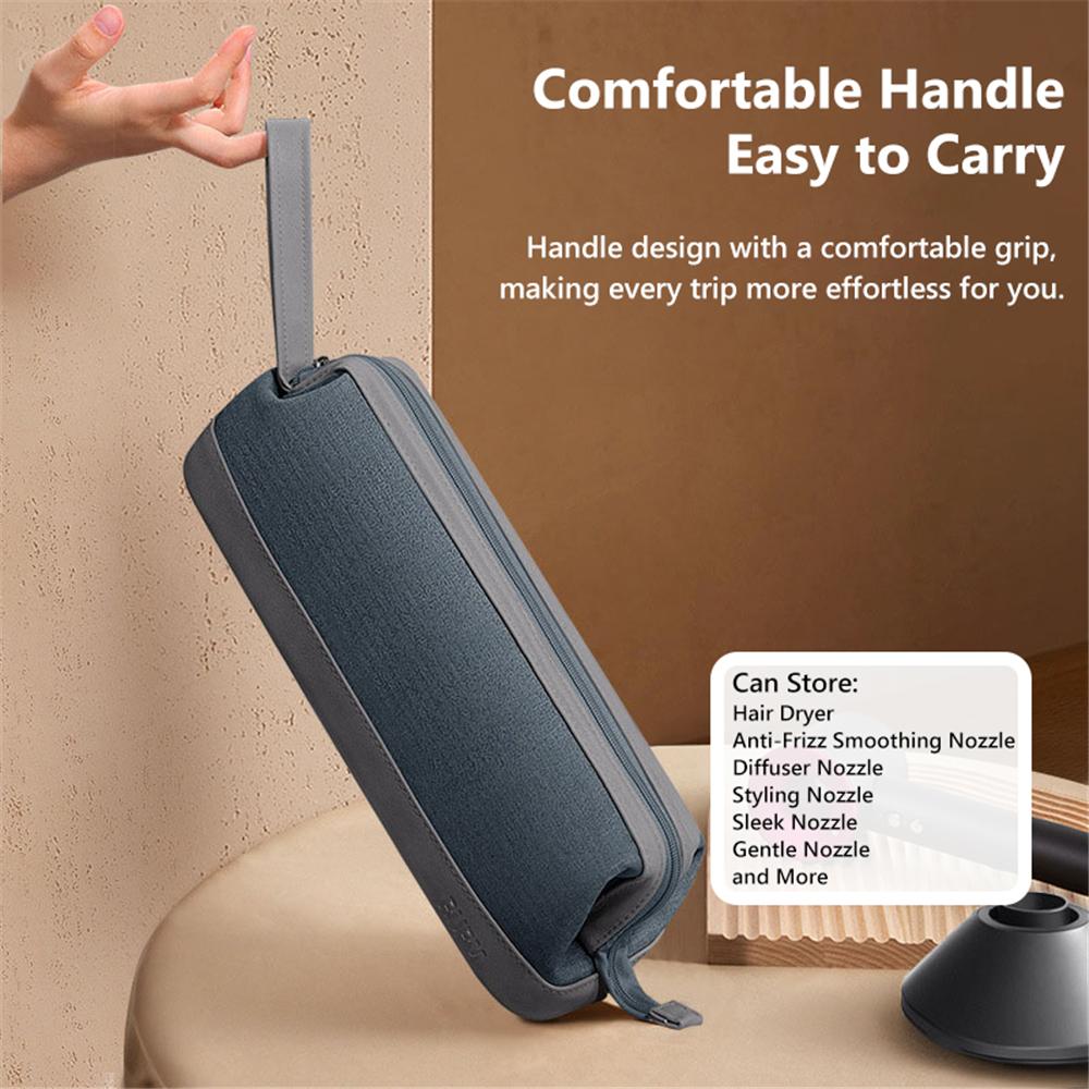 Durable Hair Dryer Storage Bag Lightweight Travel Hair Styling Case for Travel Use