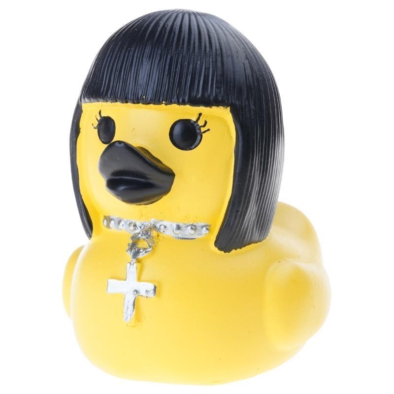 652F Duckieville Duck Figure Unique Duck Statue Duck Figure for Interior Display