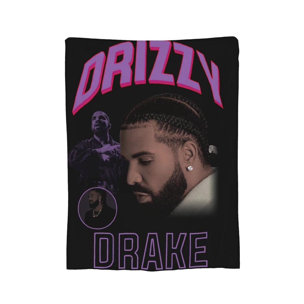 Rapper Drakes Blankets Fleece All Season  Breathable Warm Throw Blanket for Home Couch Bedspread