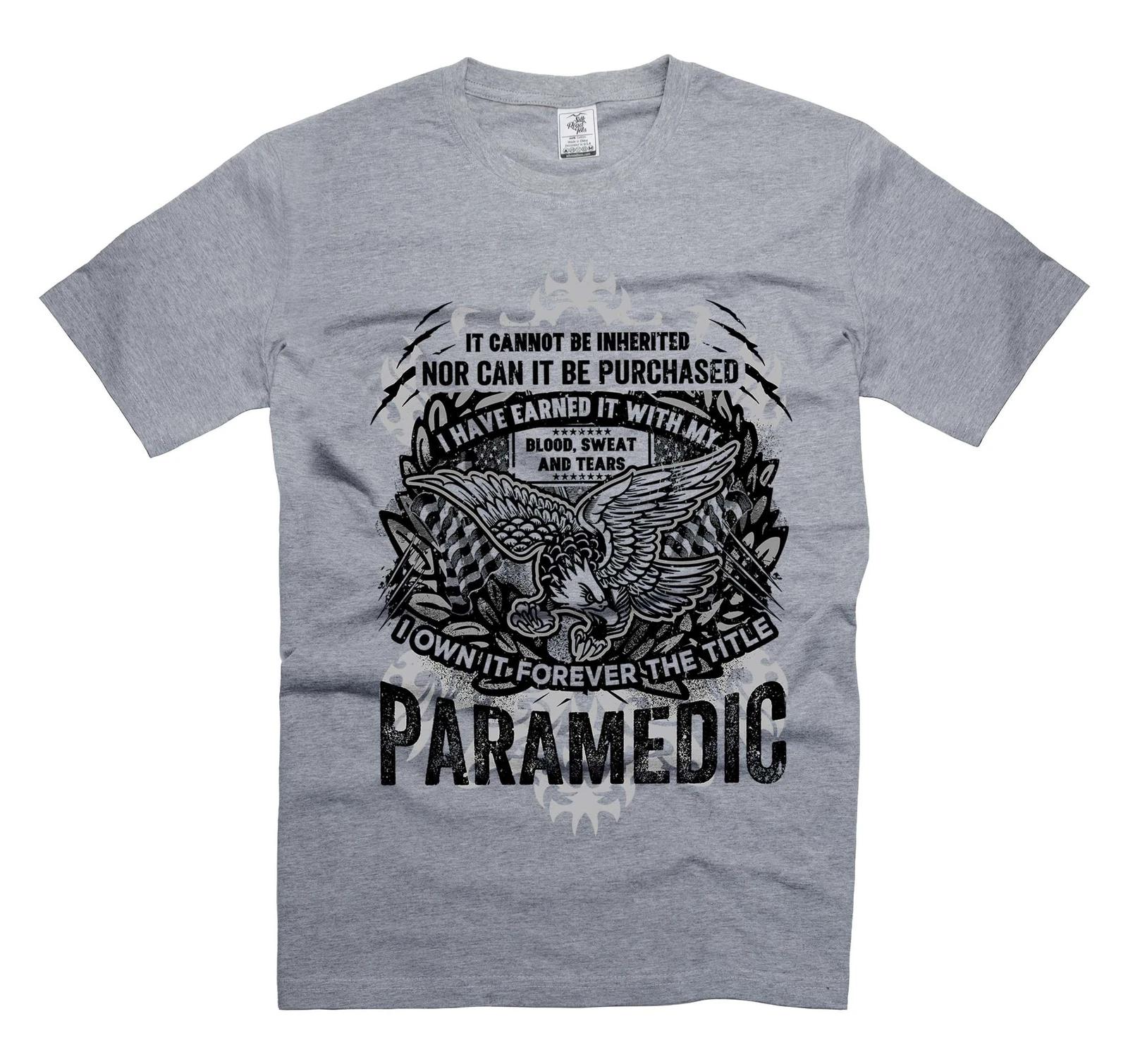 Patriotic Paramedic Shirt Paramedic Gifts Unisex Paramedic Tee for him her L