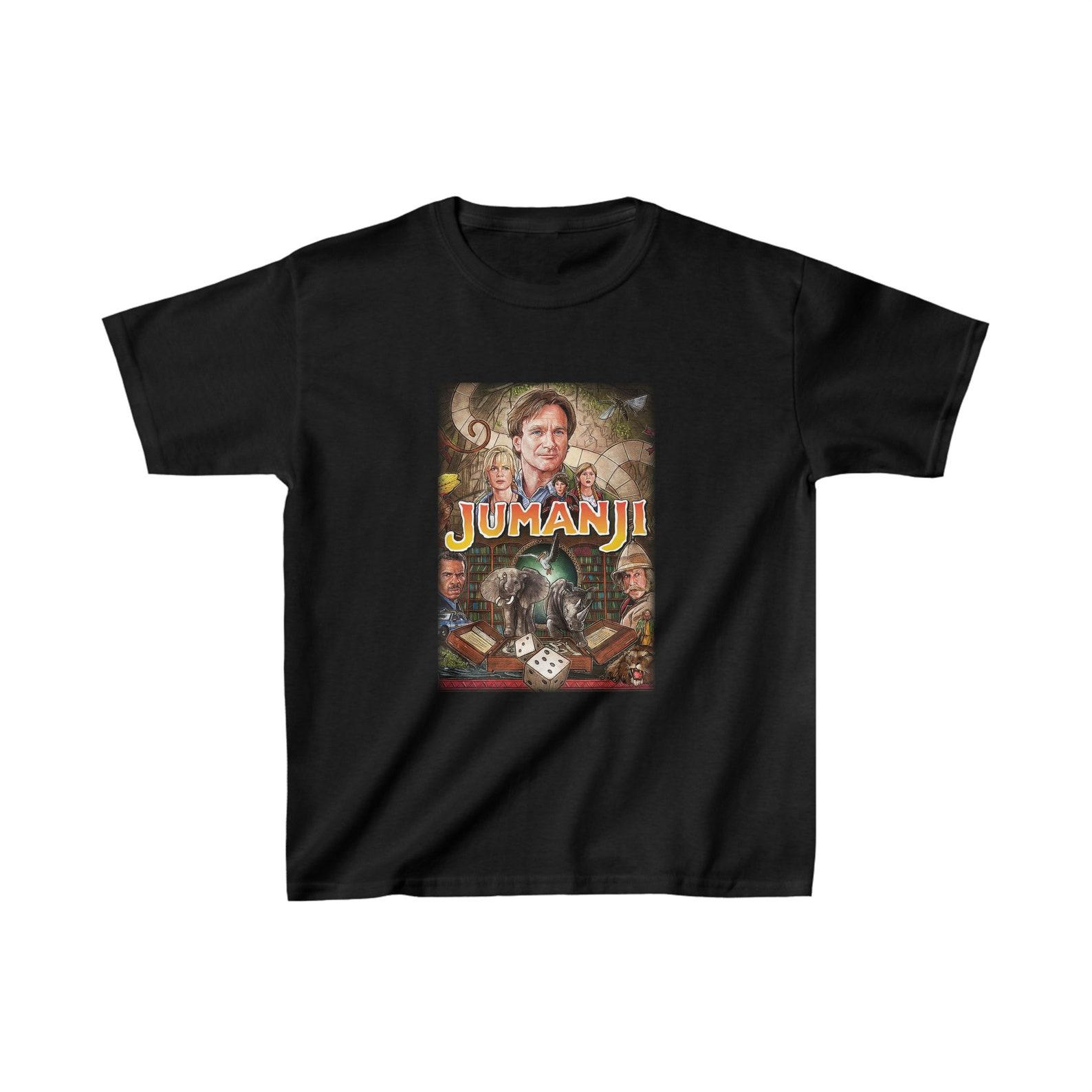 Kids Jumanji Movie T-Shirt | Adventure Graphic Youth Tee 110