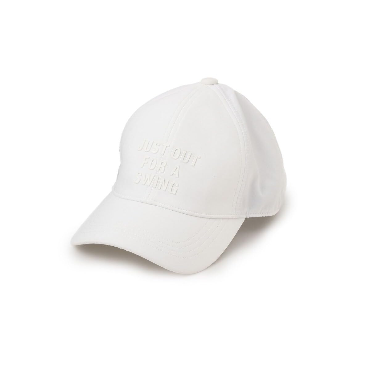 

Jun Rope Cap Message Print Cap for Women ERU35050 White Main & (10)