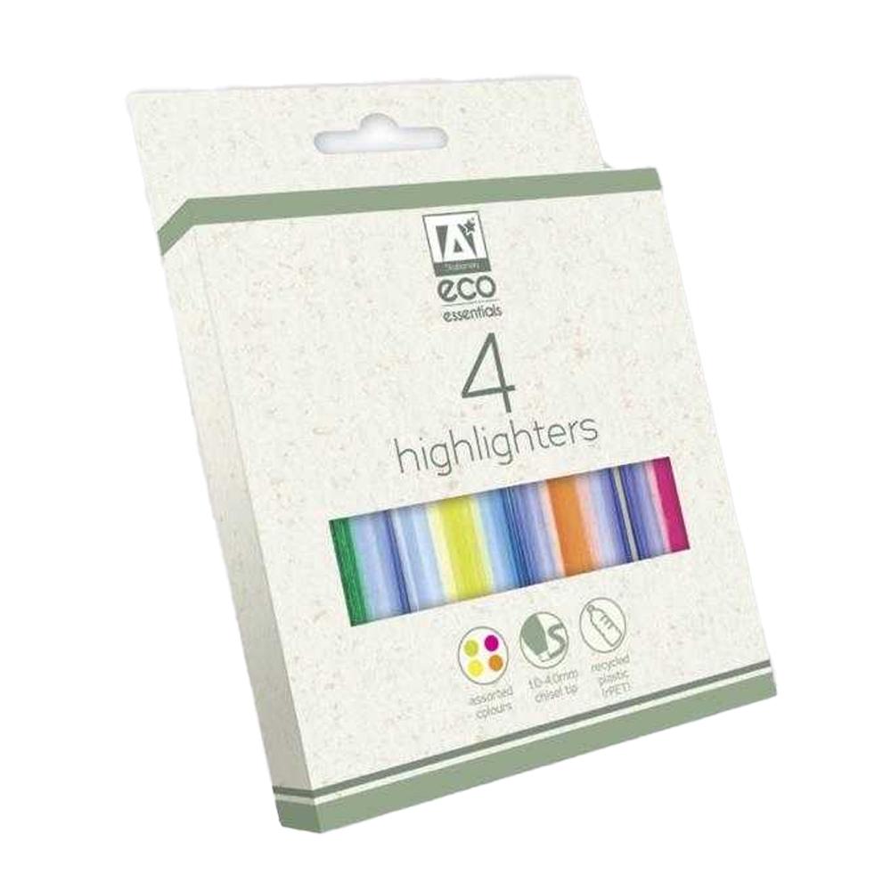 IG Design Eco Essentials Highlighter (Pack of 4)