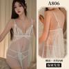 Lingerie sexy pizzo sexy seduzione camicia da notte taglia grande calda trasparente pigiama aperto uniforme gratuito A