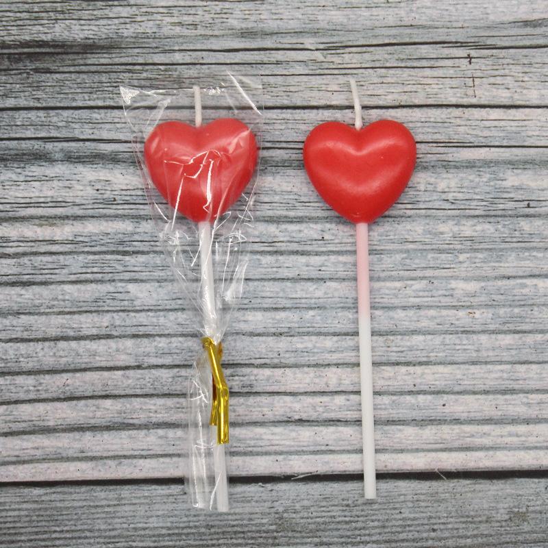 New Red Small Love Shape Birthday Candle Wedding Party Decoration Valentine's Day Confession Heart Candle