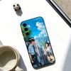 Your Name Phone Case For Samsung Galaxy A73,A72,A71,A70,A53,A52,A51,Others Soft Black Cover