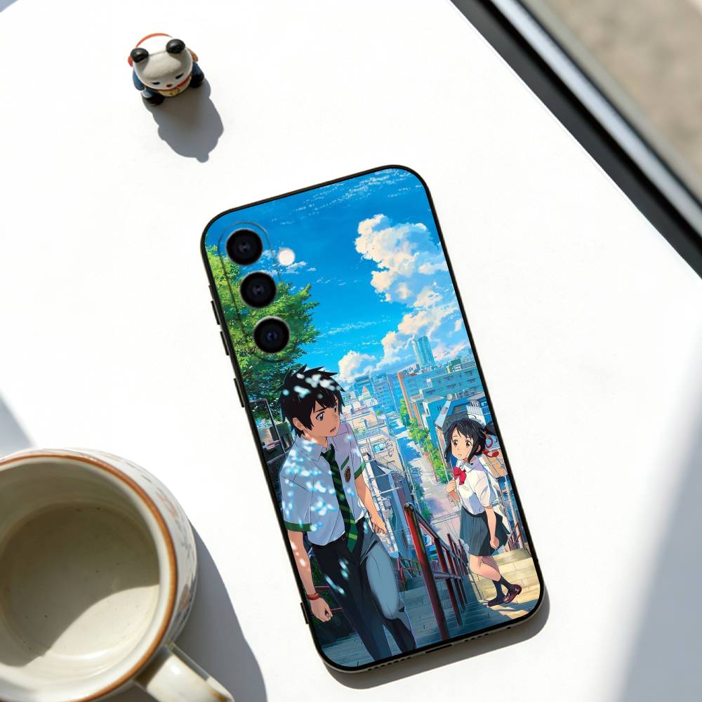 Your Name Phone Case For Samsung Galaxy A73,A72,A71,A70,A53,A52,A51,Others Soft Black Cover