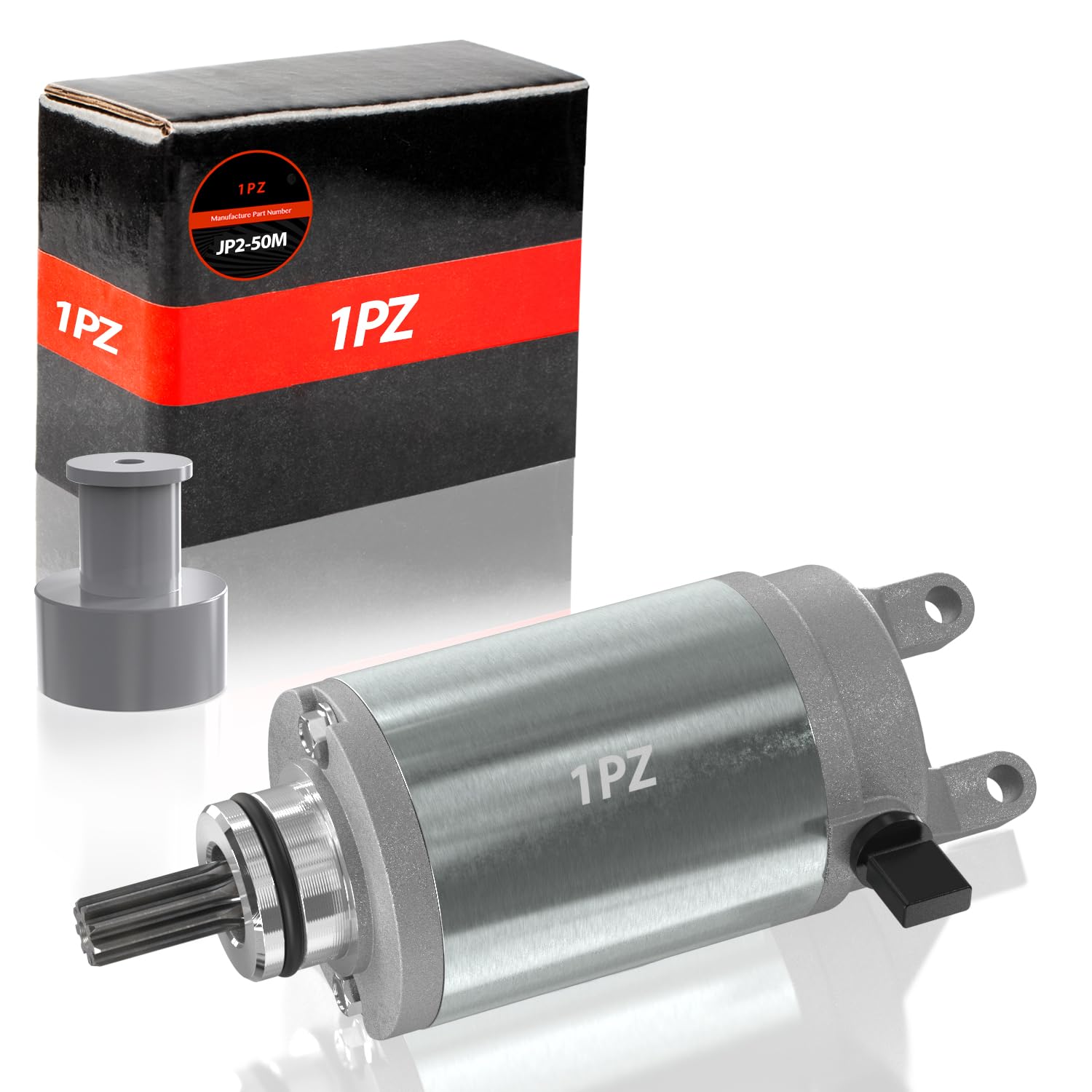 

1PZ JP2-50M Cell Motor Durable Suzuki Skywave 250 400 CJ43 CJ45 CJ46 Motorcycle Outside Repair серебряный