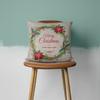 Christmas Cushion Cover Merry Christmas Decorations For Home Xmas Elk Noel Cristmas Ornaments New Year Gifts