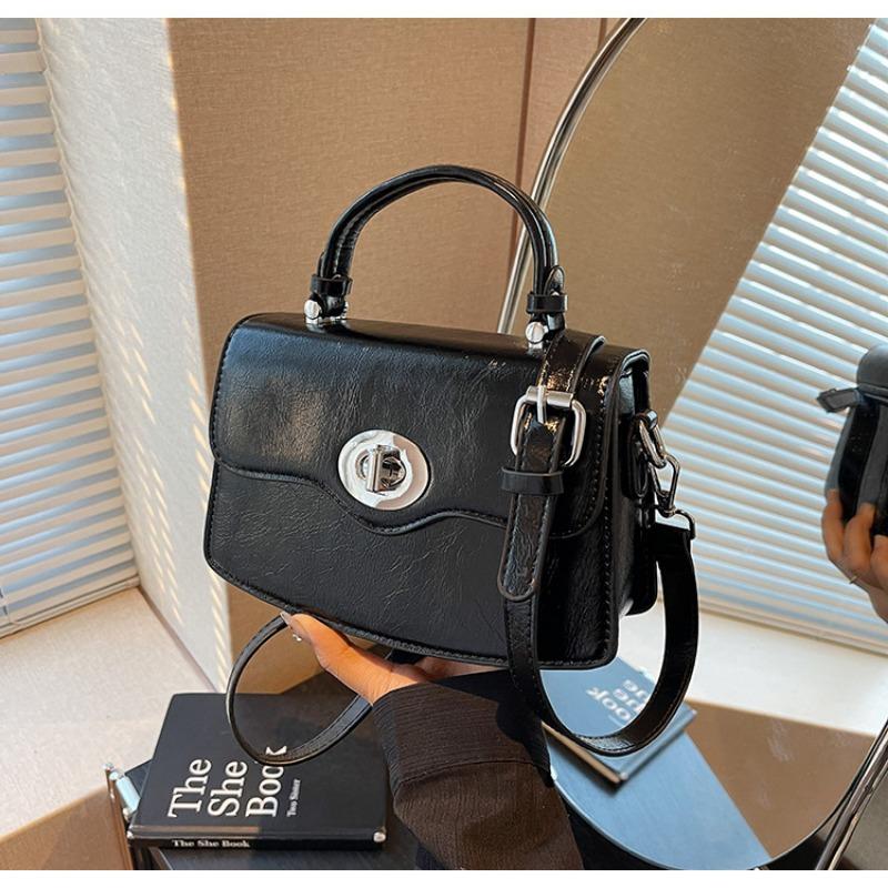 Retro fashion small square bag women's autumn and winter new high-end niche versatile shoulder messenger bag