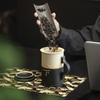 Edenus Hand-held World Ceramic Tea Mug with Infuser