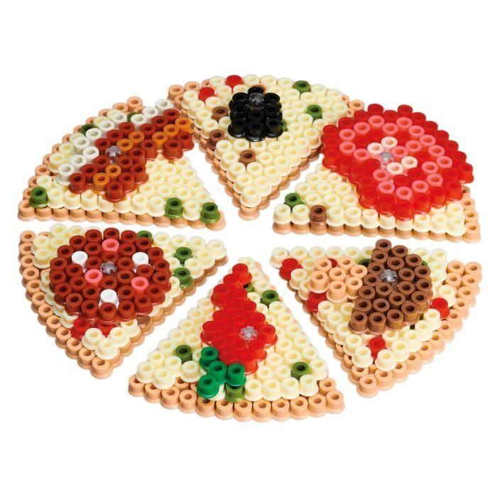 Boite Snack HAMA - 4000 perles à repasser taille MIDI et 2 plaques - Loisirs créatifs dès 5 ans