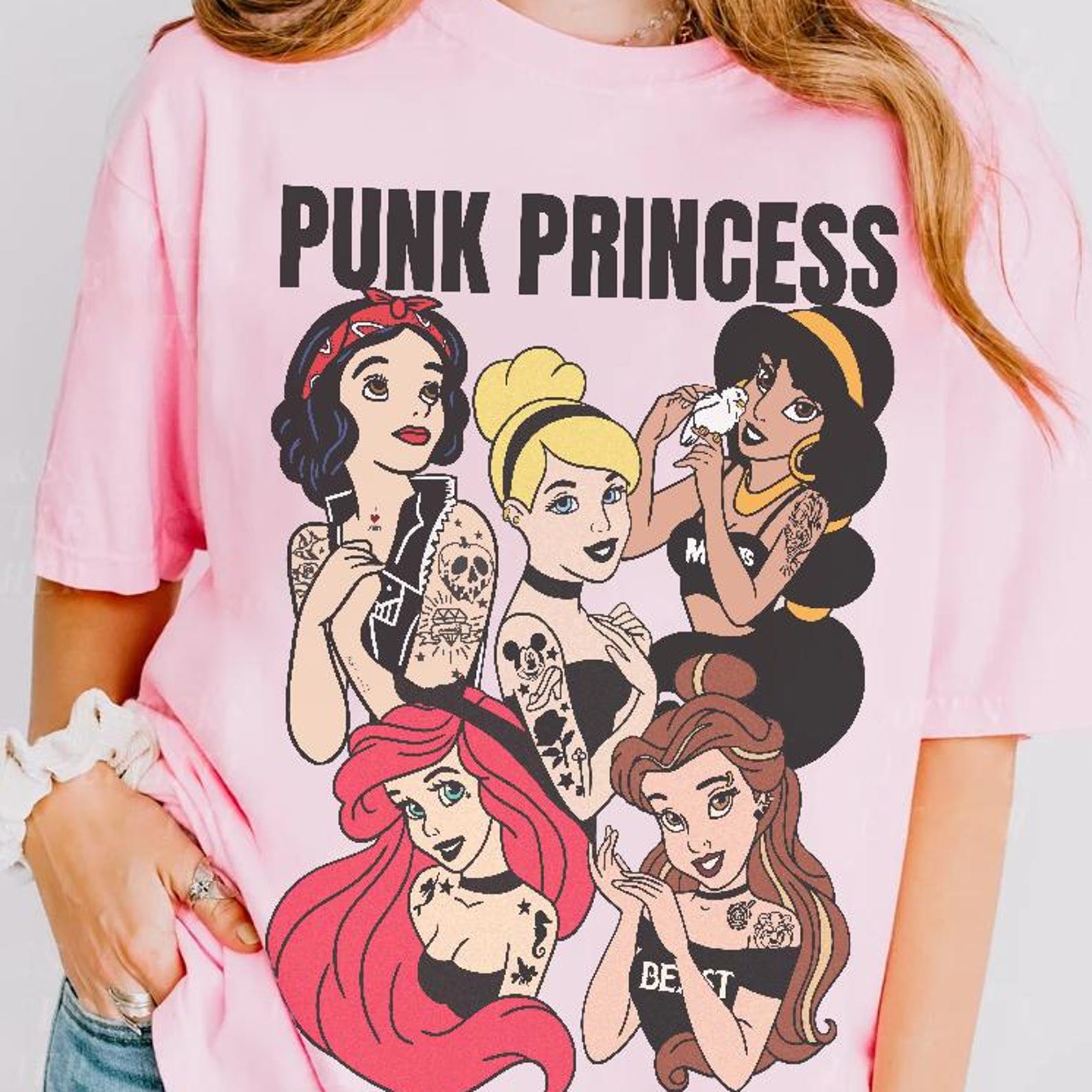 Comfort Colors Punk Princess Shirt - Gothic Princess Tee XL