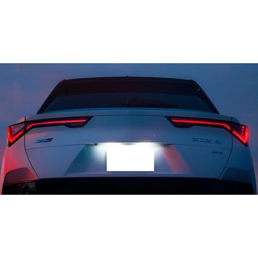 White 18-SMD Full LED License Plate Lamp Kit For 24+ Acura ZDX Honda Prologue EV