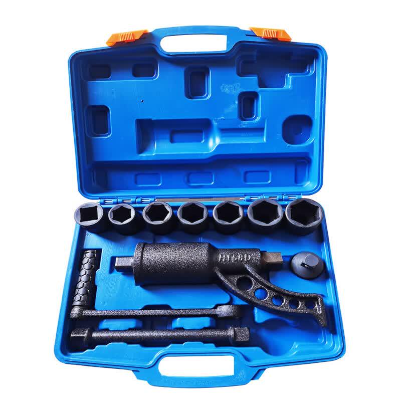 Lingxi 58D Power Torque Wrench Set with 8 Sockets