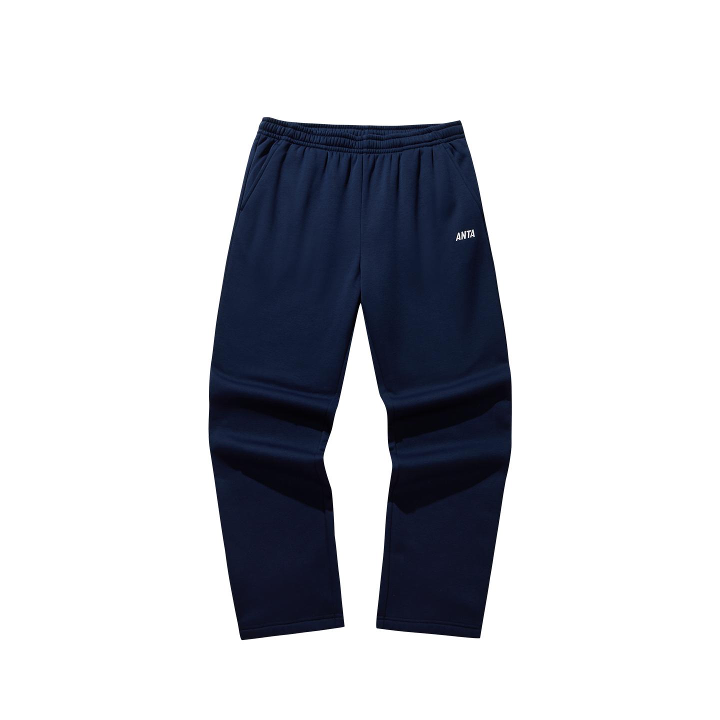 Anta Knitted Sweatpants Men s Men s Pure Navy Blue 952617304N-5 3XL