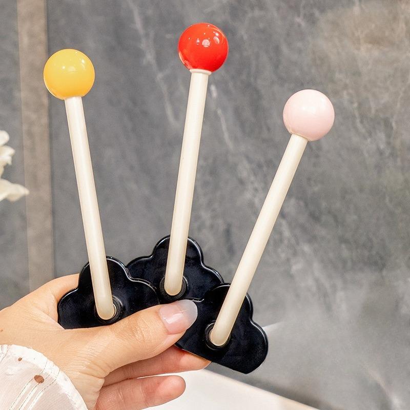 2Pcs Multi-Functional Storage Hooks Headband Display Rack Scrunchie Organizer Stand Bathroom No-Punch Hooks Wall Key Bag Hanger