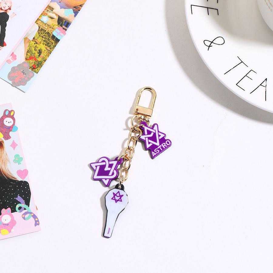 BTS & Blackpink K-Pop Lightstick Keychain Charm