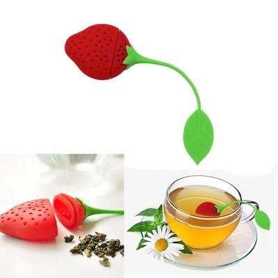 New Silicone Tea Infuser Teabag Kettle Loose Tea Leaf Strainer Ball  Herbal Spice Filter Teapot Gadgets Tea Brewing Device